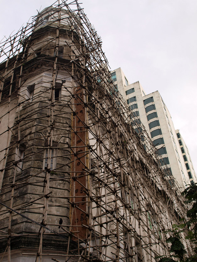 21 Bambu Scaffolding In Yangon Myanmar